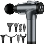 Massage Gun with 30 Speeds and 9 Heads for Back and Muscle Use