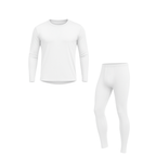 Men’s Fleece Lined Thermal Underwear Base Layer Top and Bottom Set