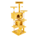Multi-Level Cat Tree Tower with Scratching Posts, Condo, and Perches