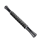 Muscle Roller Stick with 9 Rotating Rollers and Textured Grip Handles