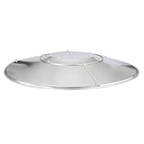 Patio Heater Reflector Shield Replacement 33in Aluminum Heat Cover