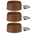 Pet Heated Water Bowl with Thermostat and Cord Guard Options