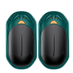 Rechargeable Two-Pack Hand Warmer Set with Adjustable Heat Levels