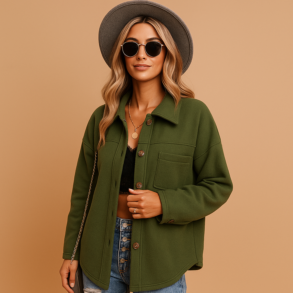 Sleeveless winter vest for women with a regular fit and soft seasonal colors, ideal for layering over sweaters and dresses in cold weather.