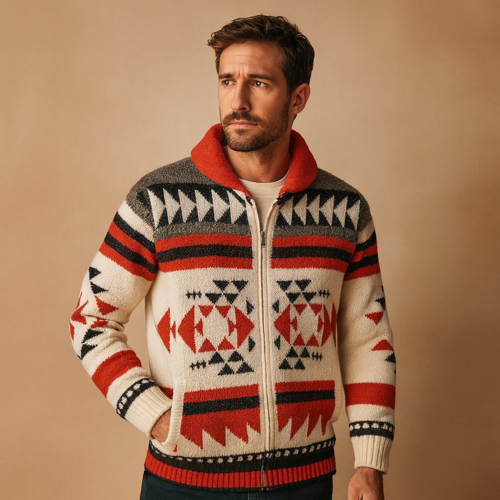 Men’s slim fit zip cardigan, breathable, stylish, and perfect for work, casual, or formal occasions.