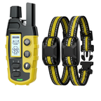 Two Dog Training Collar Set with Dual Channel Remote Control