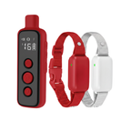 Two Dog Training Collar Set with One Dual Channel Remote Control