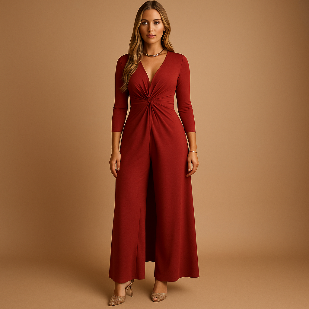 Women’s two-piece lounge set with relaxed fit, soft fabric, and minimalist design, ideal for casual wear or comfortable home lounging.