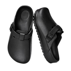 Unisex EVA Slip-On Clogs with Textured Outsole and Adjustable Buckle