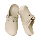 Unisex EVA Slip-On Clogs with Textured Outsole and Adjustable Buckle