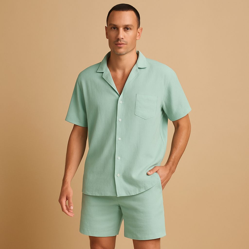 V-neck summer set for men | Noah