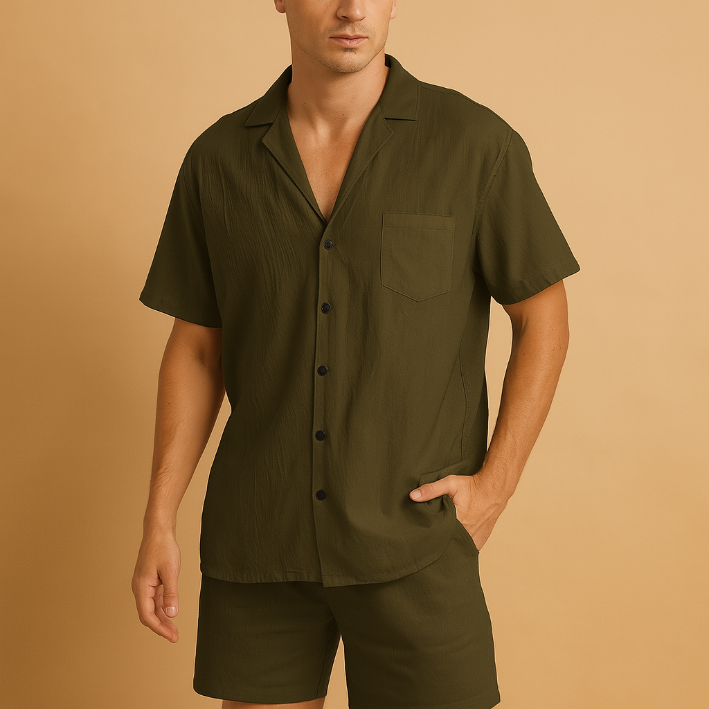 V-neck summer set for men | Noah