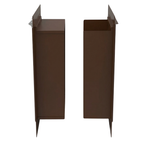 Wall Pet Door for Cats and Dogs with 3 Flaps Telescoping Tunnel