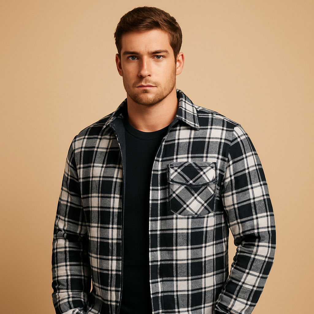 Men’s warm bomber jacket with hood and insulated lining, wind-resistant design perfect for casual or sporty winter wear.